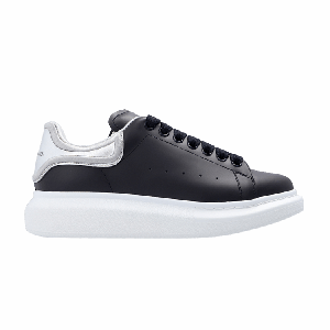 Кроссовки Alexander McQueen Alexander McQueen Wmns Oversized Sneaker 'Embroidered Heel - Navy Silver', синий