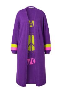 Вязаный кардиган Angel of Style, фиолетовый