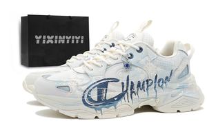 Champion Массивные кроссовки унисекс низкие синие