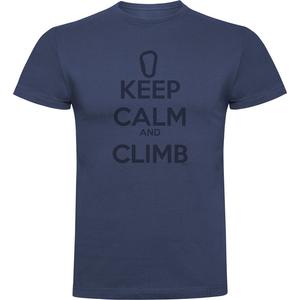 Футболка Kruskis Keep Calm And Climb, синий