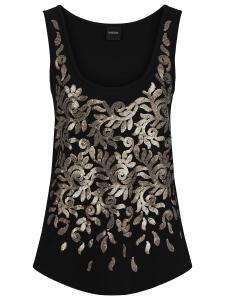 Топ MADELEINE, черный