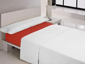 Простыня на резинке MIX COLORS Red King size 200 x 200 + 30 см Happy Home