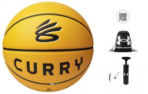 Under Armour Баскетбольный мяч PU ярко-желтый размер 7 тренировочный унисекс