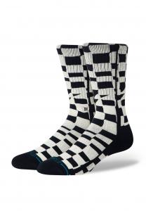 Носки Stance WAVE CHECK CREW UNISEX, Black