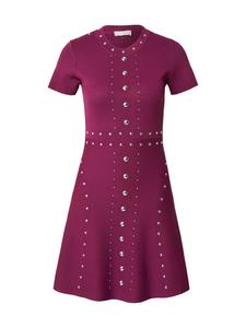 Liu Jo Вязаное платье в красно-фиолетовом цвете