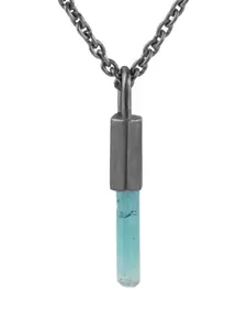 Кулон-талисман из серебра 925 пробы с турмалином Parts Of Four