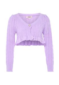 Вязаный кардиган aleva, цвет Light purple