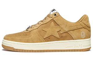 BAPE Bape Sta бежевая замша A Bathing Ape
