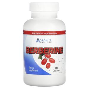 Absolute Nutrition, Берберин, 600 мг, 60 капсул