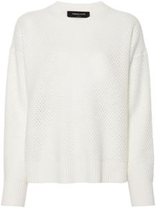 Fabiana Filippi платье рыхлой вязки, нейтральный цвет