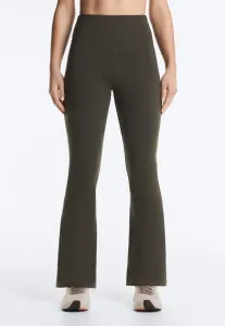 Леггинсы-Брюки evermove с высокой посадкой и расклешенной юбкой Oysho, Brown