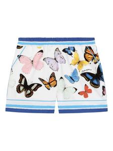 Dolce & Gabbana Kids шорты с принтом, белый