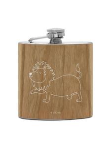 Mr. & Mrs. Panda Коричневая бутылка из-под алкоголя со знаком зодиака Лев, без надписи