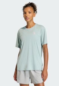 Футболка Adidas Performance RUN ESS TEE W, Sage/Grey