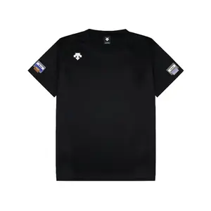 DESCENTE Футболка унисекс черная