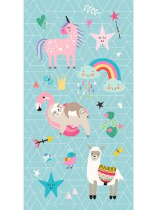 Пляжное полотенце GMD Living, цвет aqua