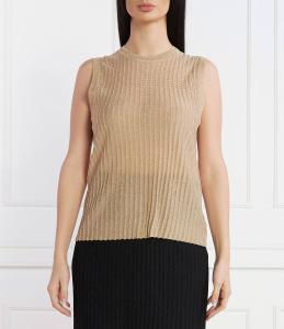 Топ Twinset U&B Regular Fit, золотой