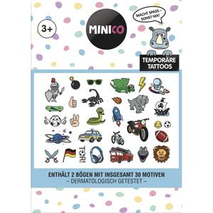 Временные татуировки SET 03 MINICO, 1 шт.