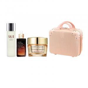 ESTEE LAUDER Yashilandai седьмое поколение сыворотка small brown bottle набор из трех предметов косметичка