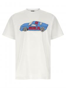 Футболка с принтом Moschino, белый