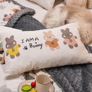 ARIGHTEX Подушка Bunny Bedding для сна, принт, поддерживающая дышащая альтернатива пуху Bunny