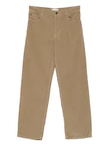 Вельветовые брюки чинос Rossen The Row, коричневый