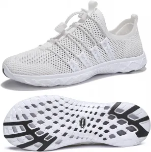 Водные тапочки ATHMILE для мужчин и женщин, для ходьбы босиком, плавания, рек, озер и бассейнов, акваносочки, пляжные, быстросохнущие, для походов, серфинга, каякинга, спортивные аксессуары, необходимые для кемпинга, белый