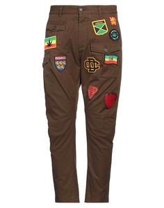 Брюки Dsquared2, зеленый