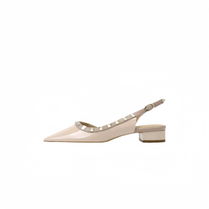 Повседневные туфли-одиночки женские телесного цвета Imono, Nude 5Cm