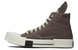 Кеды высокие Converse x Rick Owens Drkshdw Turbodrk, коричневый
