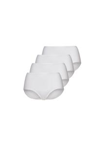 Трусы макси повседневные комфортные упаковка из 5 шт. Sassa, белый