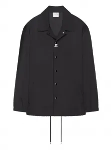 Куртка на пуговицах Courrèges, черный