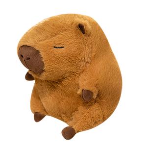Плюшевая игрушка Capybara превращается в Meerkat, плюшевая кукла, высота 25см/35см/45см Happy Fish