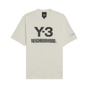 Футболка Y-3 x Neighborhood Logo Tee 'White'