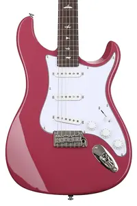 Электрогитара PRS SE Silver Sky - Драгон Фрут с грифом из палисандра и чехлом для гитары