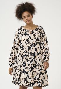 Повседневное платье PACA Kaffe Curve, бежевый