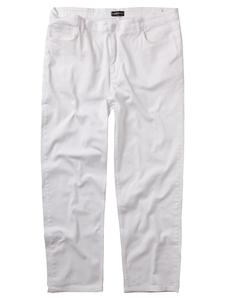 Джинсы с широкими штанинами Lavecchia LV-501, белый