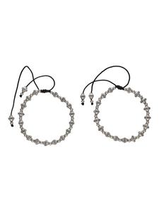 IZIA Женский браслет на лодыжку из серебристого многоцветного металла