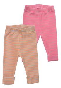 Узкие леггинсы LILIPUT, бежевый/розовый