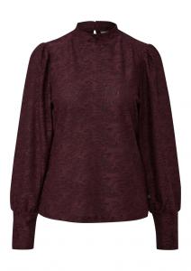 Блуза QS, баклажановый