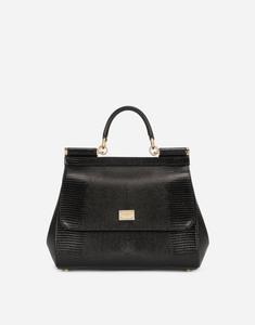 Большая сумка Sicily DOLCE & GABBANA, черный