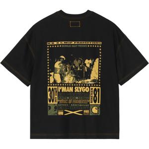 Футболка Nicholas Daley Collaboration FW25 Poster Carhartt WIP, черный