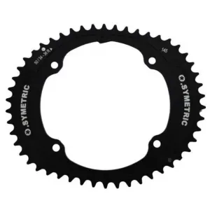 Звездочка Stronglight Osymetric 4B Campagnolo 145/122 BCD, черный