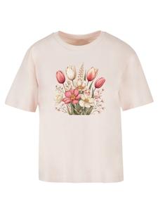 Футболка F4NT4STIC Rosa Wei├Яer Fr├╝hlingsblumenstrau├Я, Pink