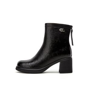 Женские ботинки на каблуке 6,5 см DAPHNE, черный