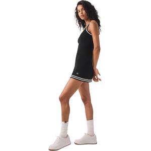 Женское платье-комбинация Alo Yoga, черный/слоновая кость