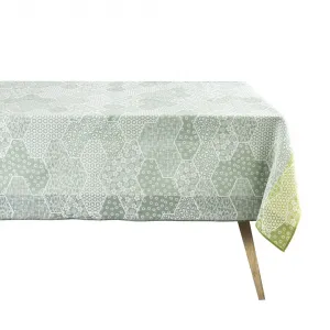 Устойчивая к пятнам скатерть Wagara Le Jacquard Français, селадон