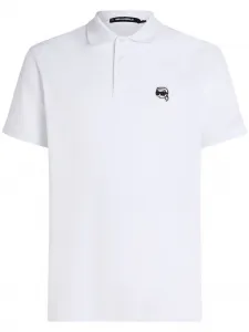 Рубашка поло Ikon KARL LAGERFELD, белый