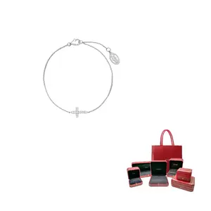 Cartier Бриллиантовые браслеты для женщин silver