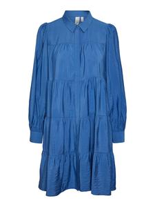 Платье-рубашка YAS PALA, синий